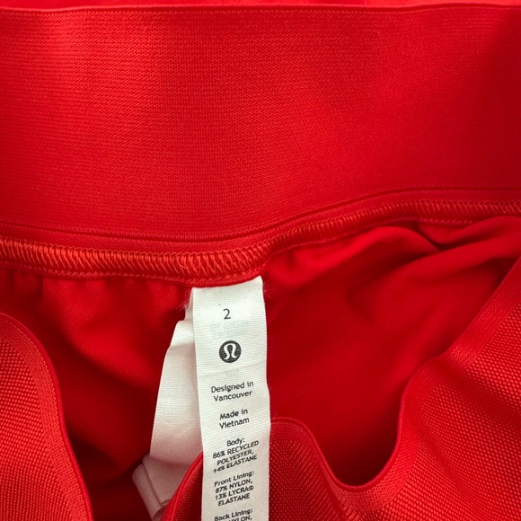 Lululemon Athletica Red court rival Skirt - Picture 4 of 7